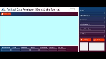 APLIKASI ADMINISTRASI DESA | PART 1 | EXCEL & VBA TUTORIAL