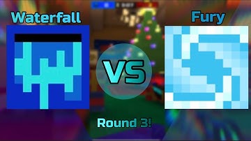 Waterfall Vs Fury (PixelGun3D)