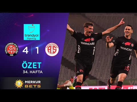 Merkur-Sports | F. Karagümrük (4-1) B. Antalyaspor - Highlights/Özet | Trendyol Süper Lig - 2023/24
