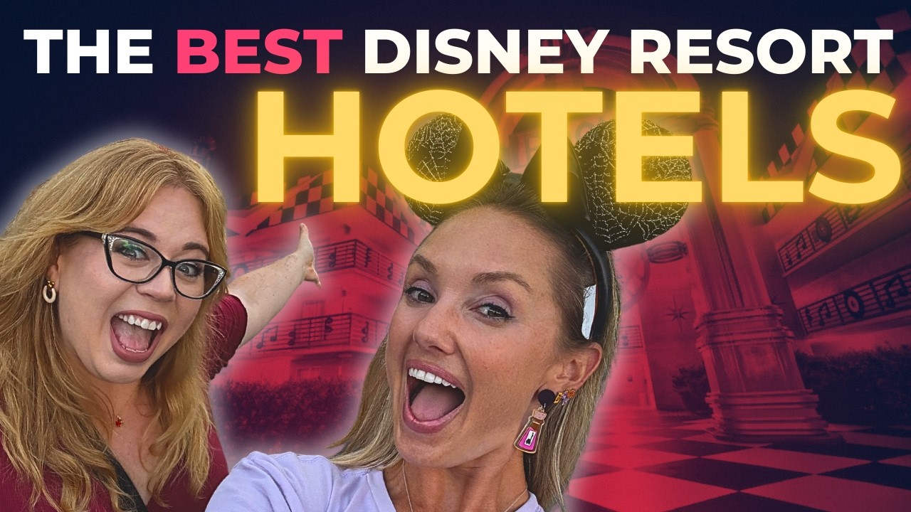 Best Disney Resort Hotels RANKED – Top 5 Picks (Disney Countdown) - YouTube