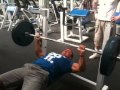 100kg bench press 17 reps B/W 75kg by Carl Zambra
