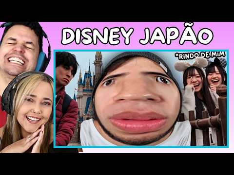 I WENT TO TOKYO DISNEY (didn't know it existed) KaikeFlex // REACT
