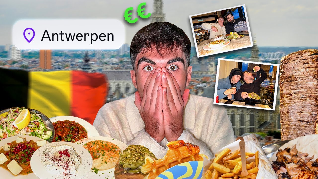 Wir TESTEN die BESTEN FOOD SPOTS in BELGIEN 🇧🇪🍟 | Oks
