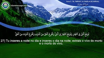 سورة 3. ال عمران (ترجمة باللغة البرتغالية) | مشاري بن راشد العفاسي
