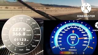 koenigsegg Agera RS vs koenigsegg one 1 0-400 km/h race #koenigsegg Resimi