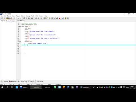 How to make caculator with c++ for beginners كيفيه عمل برنامج اله حاسبه بسيطه بلغه c++ للمبتدئين