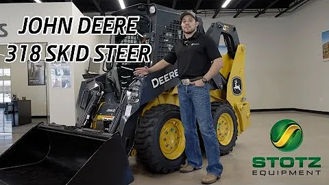The Power and Versatility of the John Deere 318 Skid Steer | Stotz Equipment