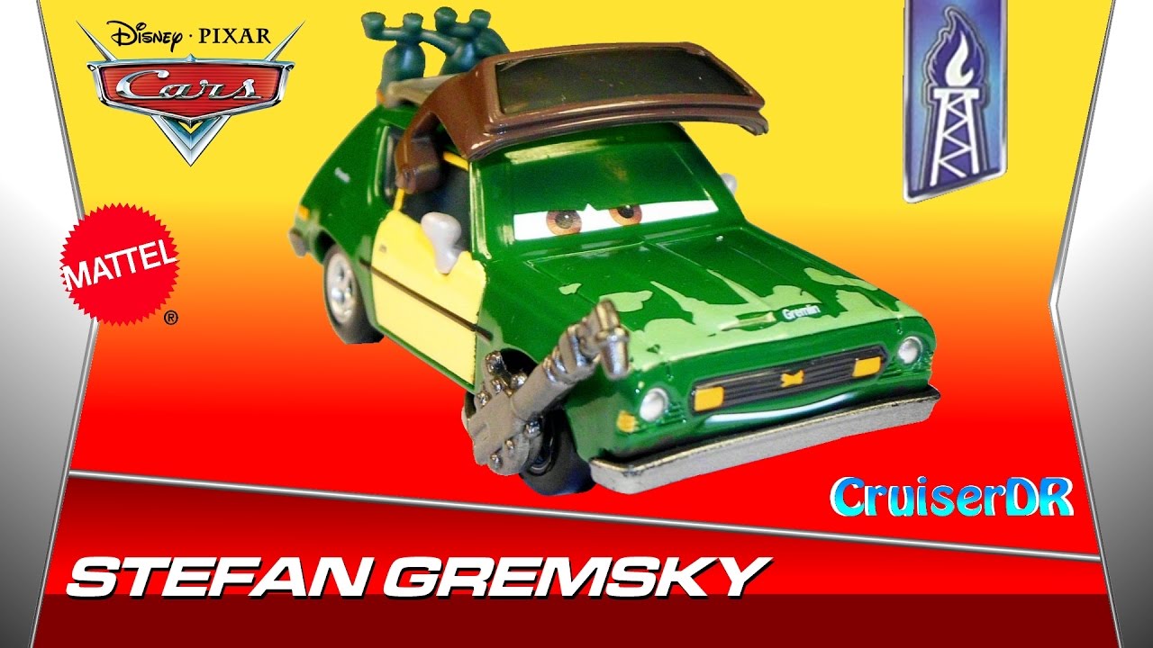 Disney Cars 2016 Diecast Stefan Gremsky, 1:55 Scale Mattel - YouTube