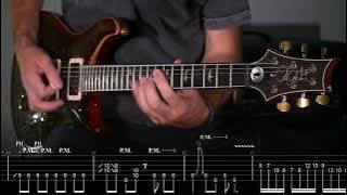 5FDP 'Trouble' Guitar Solo   TAB