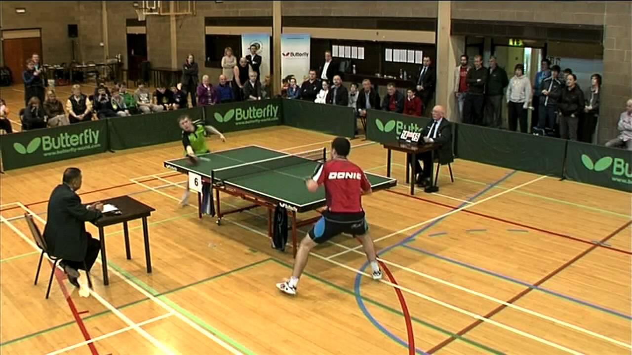 Men's Singles Final, Irish Table Tennis National Championships 2011