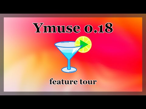 Ymuse MPD client v0.18 — Feature Tour