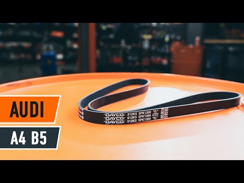 Как да сменим пистов ремък на AUDI A4 B5 Седан [AUTODOC УРОК]