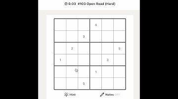 LinkedIn Sudoku Puzzle #103 Today