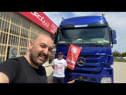 Mercedes Actros 1844. VGT yakıt tasarrufu ve performans cihazı yine farkını gösterdi…