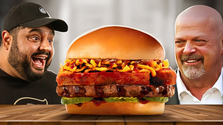 Hice la Rick's Burger de Carls Jr