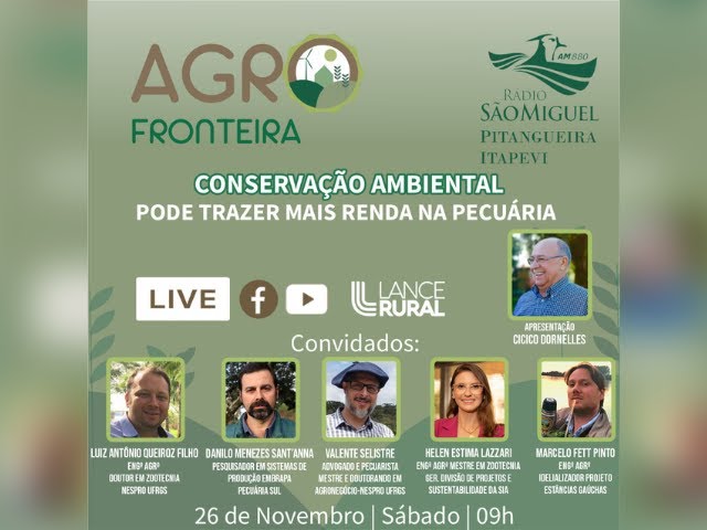 Live AGRO FRONTEIRA - PECUÁRIA - Agro Agenda