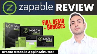 Zapable Review | Can You REALLY Create a Mobile App in Minutes? | DEMO + BONUSES included🎁