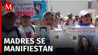 'Te cambio mi voto por mi desaparecido': madres buscadoras se manifiestan en Chiapas