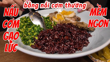 Không dùng chức năng nấu cơm gạo lức mà cơm vẫn mềm ngon | ​⁠@tamanhalan3849