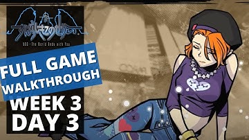 NEO: The World Ends with You - Full Walkthrough Week 3 - Day 3 (No Commentary)