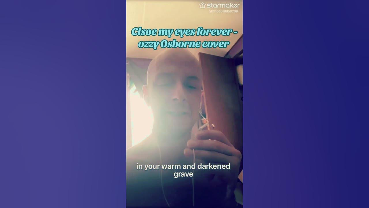 youtube ozzy osbourne if i close my eyes forever