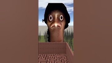 Destroying Hi My Name Is Aughh in Big Maze Nextbot Gmod