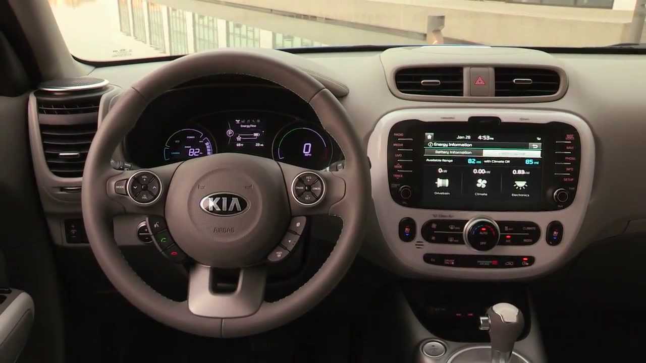 2015 Kia Soul Ev Interior Shots Youtube