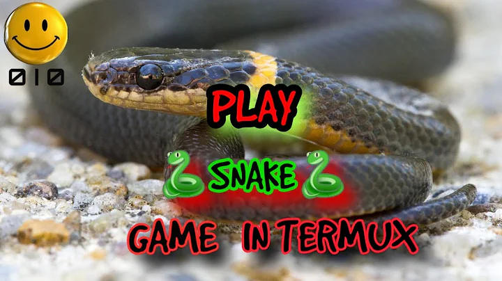 How to install snake game in Termux || #srinivasan000