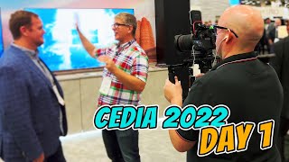 Filming Sony, Perlisten, HiSense, and Harman Luxury Booths at CEDIA 2022 with Youthman!