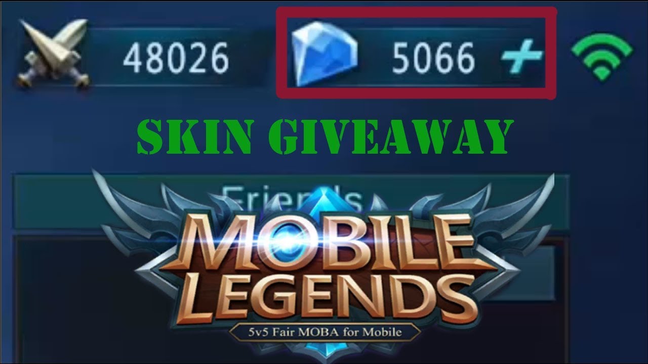 MOBILE LEGENDS SKIN GIVEAWAY - YouTube