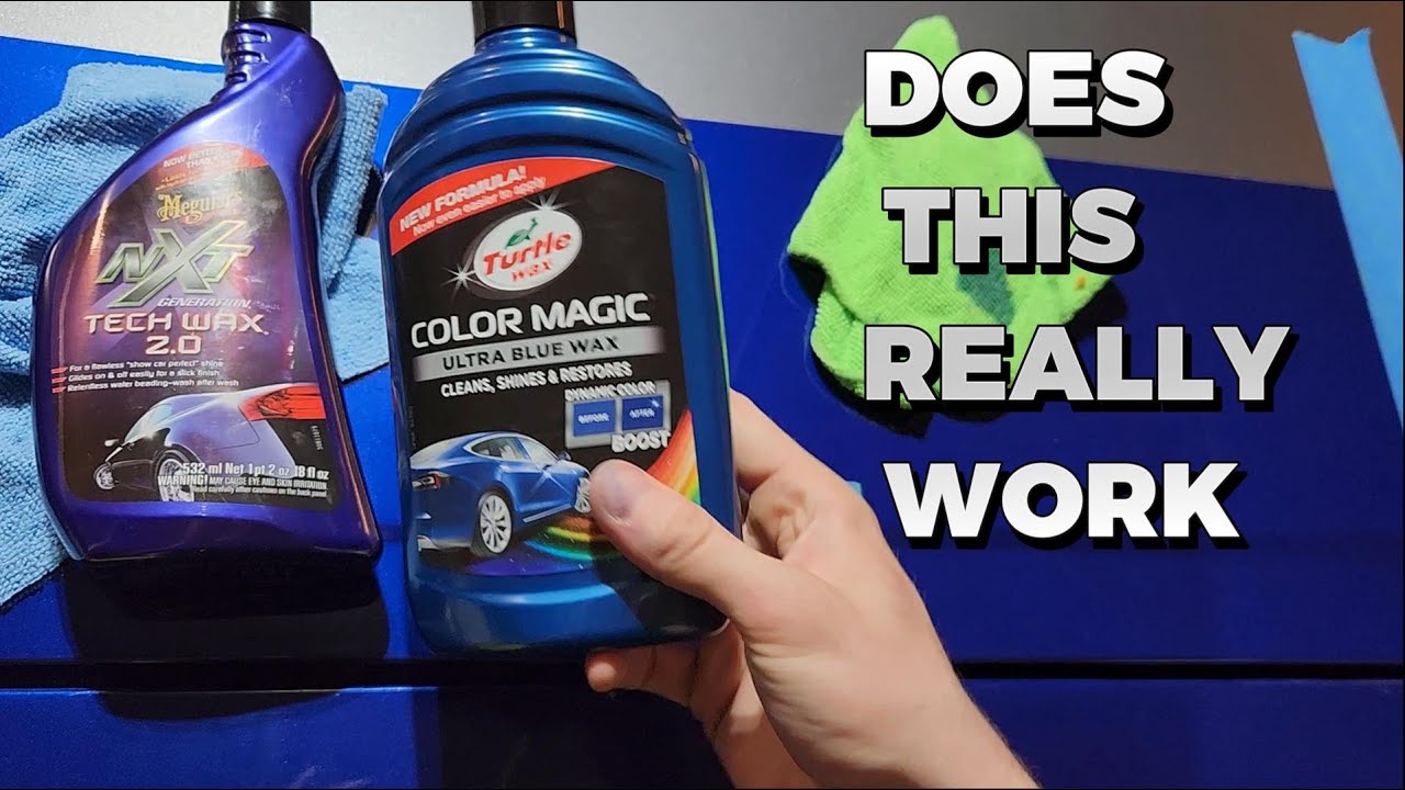 DOES COLOR MAGIC TURTLE WAX FIX YOUR CAR PAINT? GET RIDE OF SCRACHS AND ADD COLOR