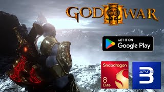 God Of war 3 (PS3 Game) | Aps3e v1.38 Emulator Android | Snapdragon 8 Elite 