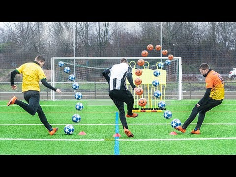 Freistoß Challenge: NEYMAR vs. RONALDO vs. MESSI