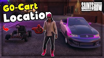 How to get the HIDDEN GO-KART in Saints Row - Guide