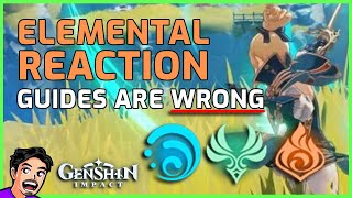 How Elemental Reaction Damage is ACTUALLY Calculated How to DOUBLE Your Damage