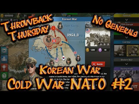 Korean War Cold War NATO #2 NO Generals 3-Star! World Conqueror 4