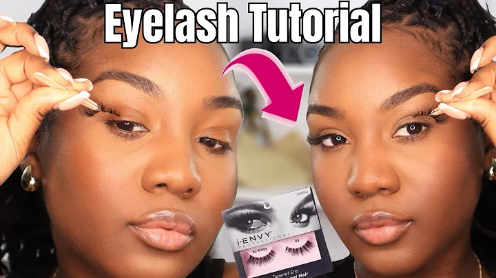 Easy Eyelash Application Tutorial For Beginners!