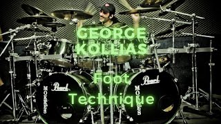 George Kollias Foot Technique
