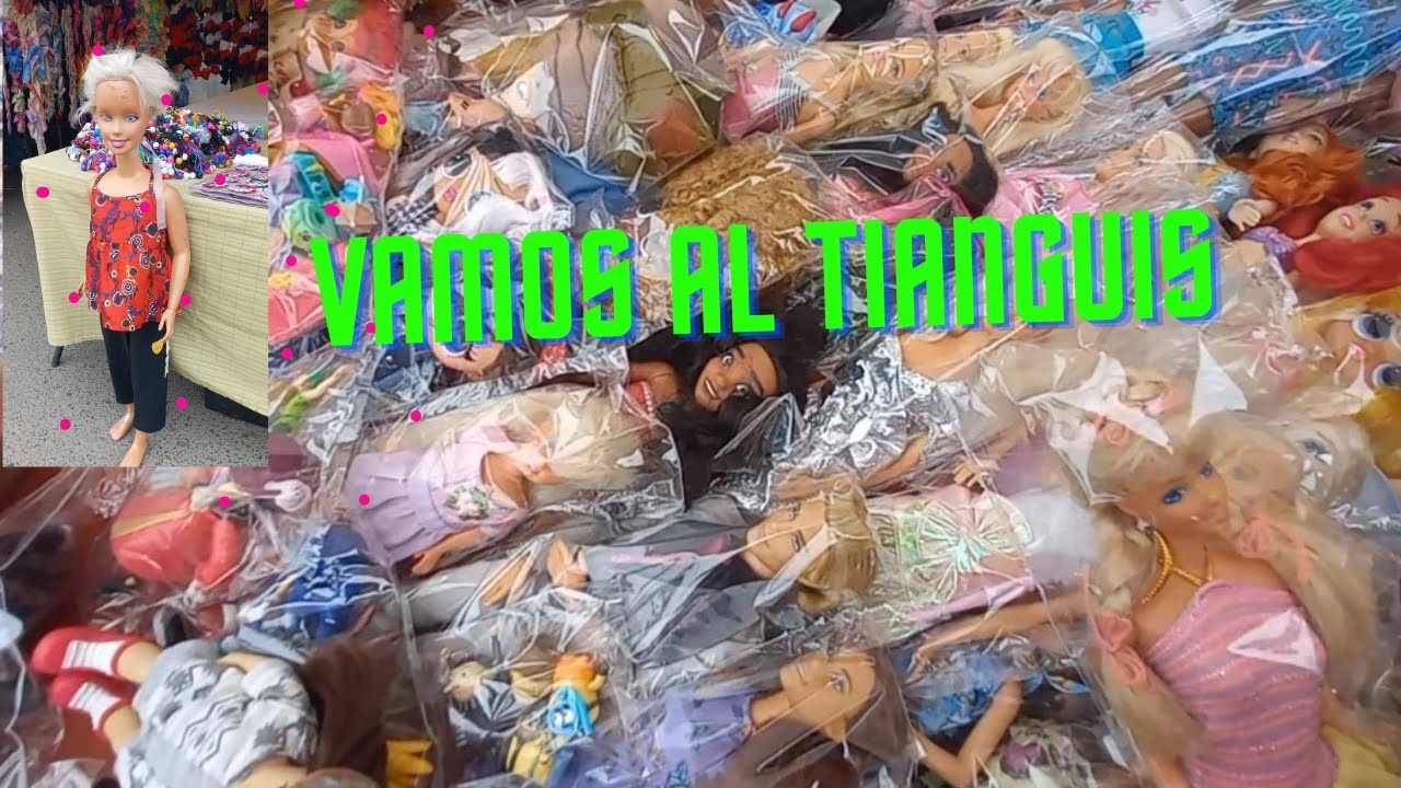 Recorrido en el tianguis buscando ropa para Barbie | #chachareando en Tijuana Soler