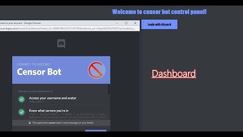 Discord Bot Dashboard Tutorial
