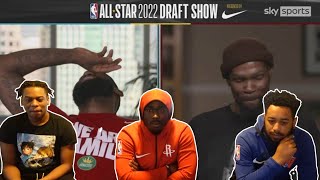 Full #TeamLeBron & #TeamDurant NBA All Star Draft 2022! | REACTION