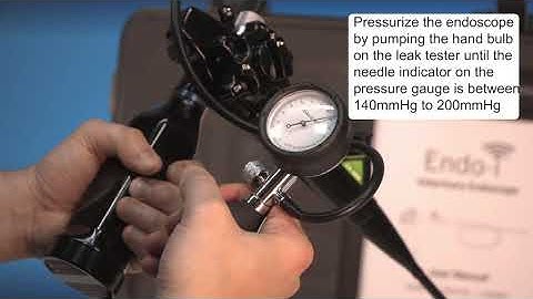 Endo-i Veterinary Endoscopes - Generation 2 Leak Test