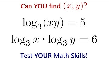 Can You Solve These Simultaneous Log Equations? Most Students Get Stuck!
