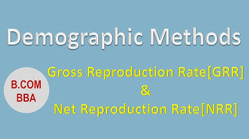 Gross Reproduction Rate (GRR) | Net Reproduction Rate (NRR) | Vital Statistics | Statistics for All