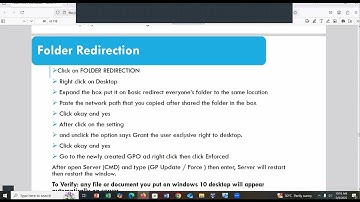 Folder Redirection Made Easy | Windows Server Configuration Tutorial