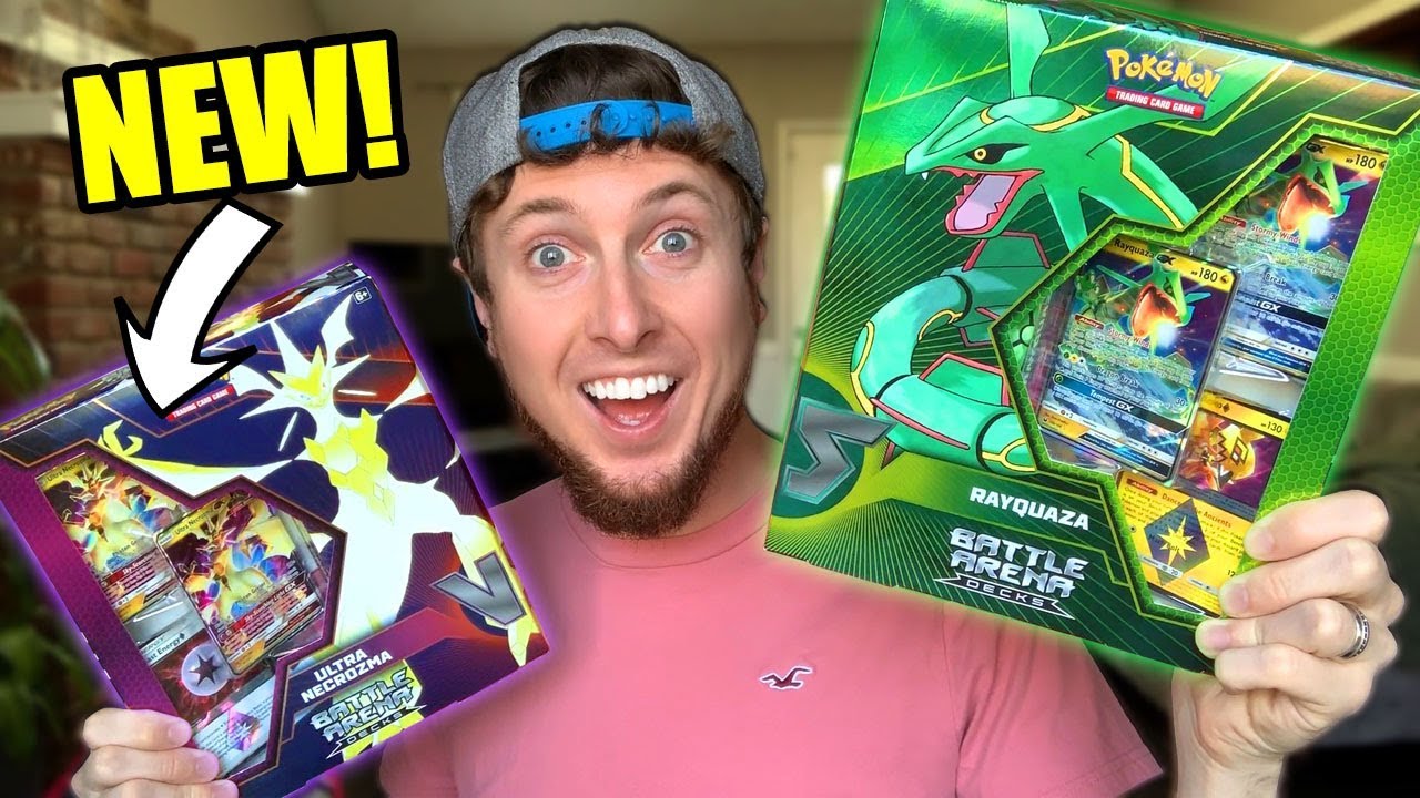 The NEW POKEMON CARDS BATTLE ARENA DECKS ARE ACTUALLY GOOD! Opening Both Boxes & Hidden Fates
