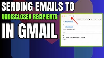 How to Send an Email to Undisclosed Recipients From Gmail