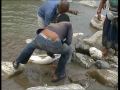 Local fisherman hooks 14kg of mahseer .