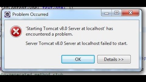 How to Solved Tomcat Server Failed to Start Problem(100% Working)