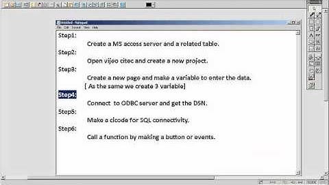 How to connect SQL Server with vijeo citect